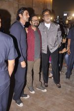 Amitabh Bachchan, Arjun Rampal, Nikhil Advani at D-day special screening in Light Box, Mumbai on 18th July 2013 (29).JPG